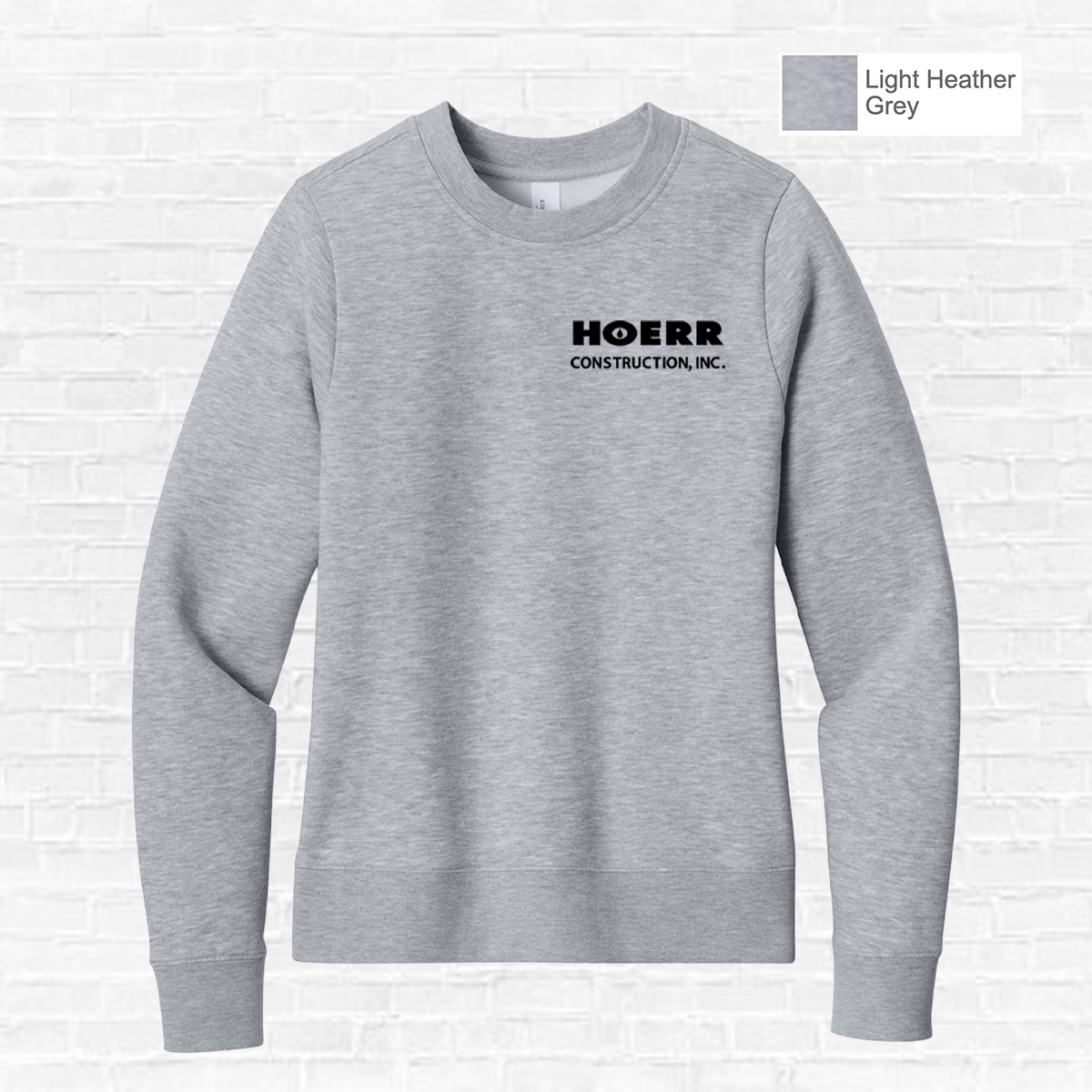 HC - Embroidered - District® Women’s V.I.T.™ Fleece Crew