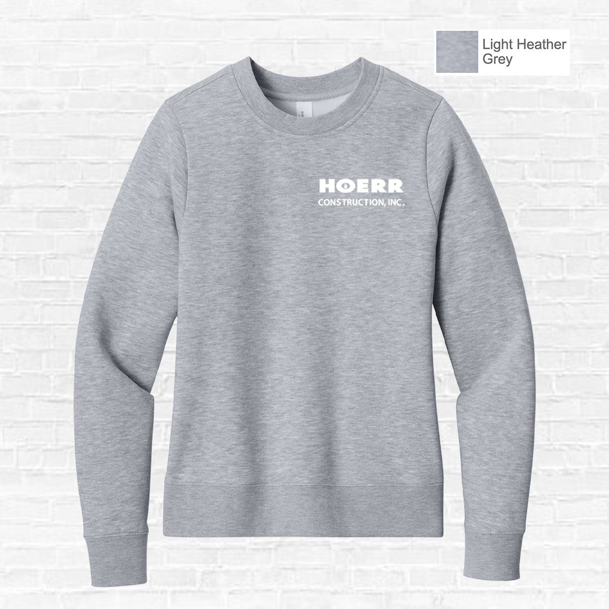 HC - Embroidered - District® Women’s V.I.T.™ Fleece Crew