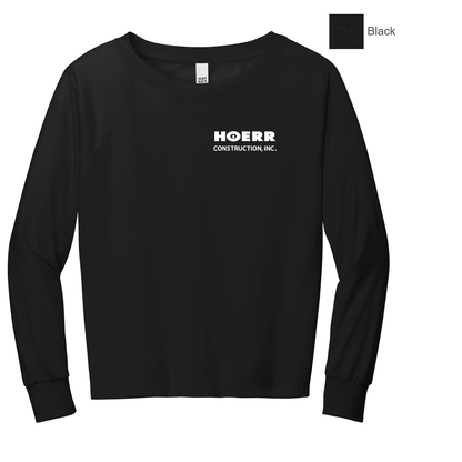 HC - Embroidered - District® Women’s Featherweight French Terry™ Long Sleeve Crewneck