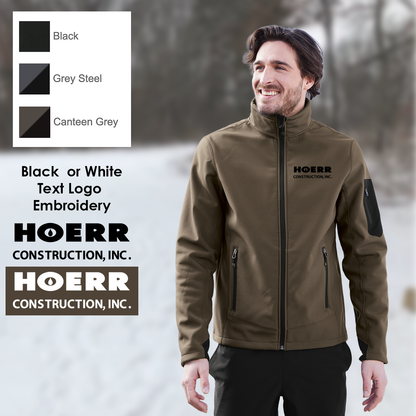 HC - Embroidered - Eddie Bauer® Rugged Ripstop Soft Shell Jacket