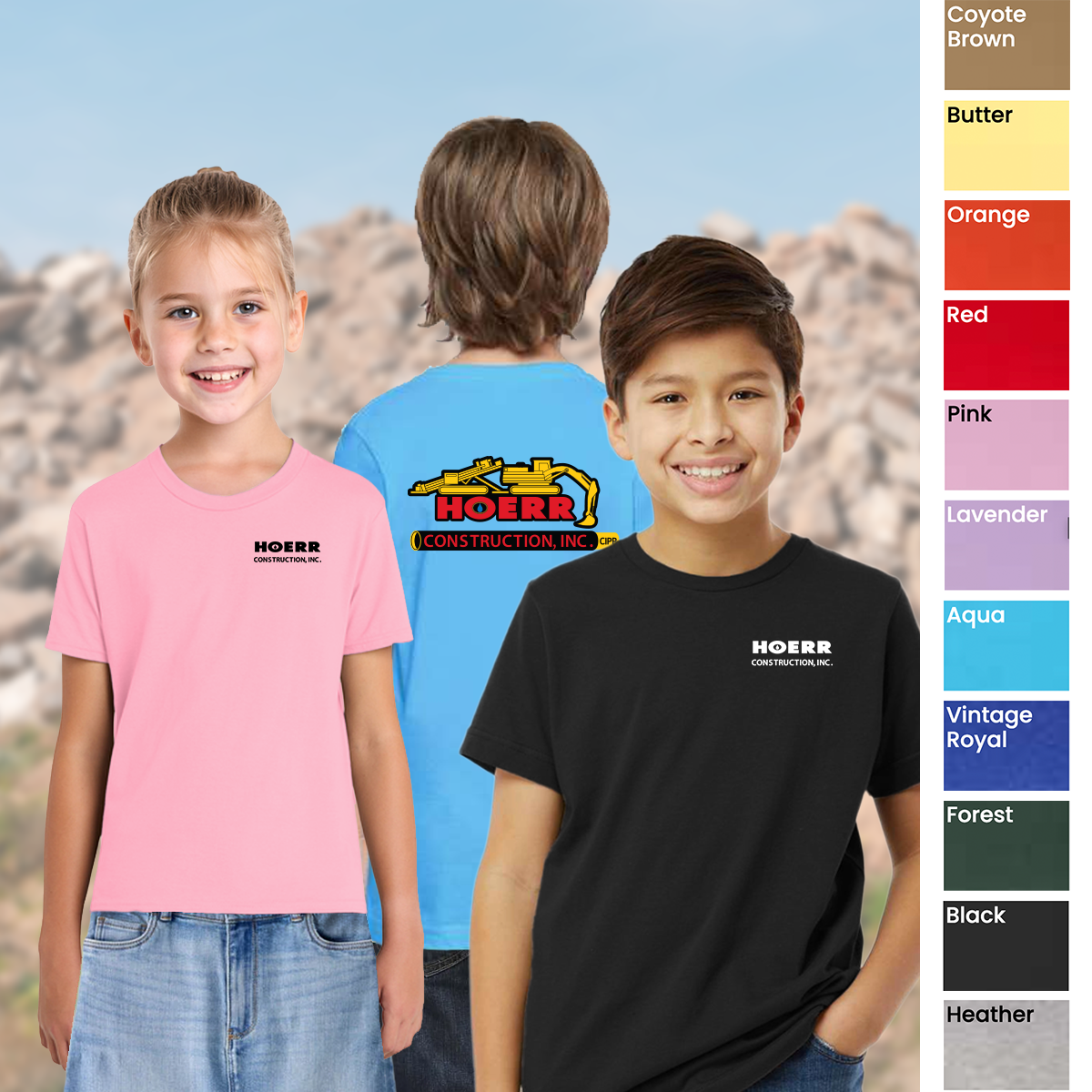HC - Printed - LAT Youth Fine Jersey Tee