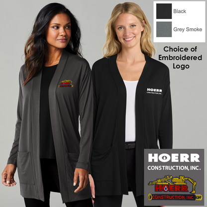 HC - Embroidered - Port Authority ® Women's Concept Long Pocket Cardigan