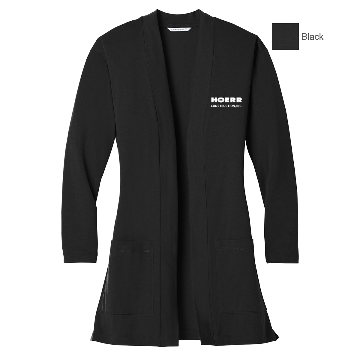 HC - Embroidered - Port Authority ® Women's Concept Long Pocket Cardigan