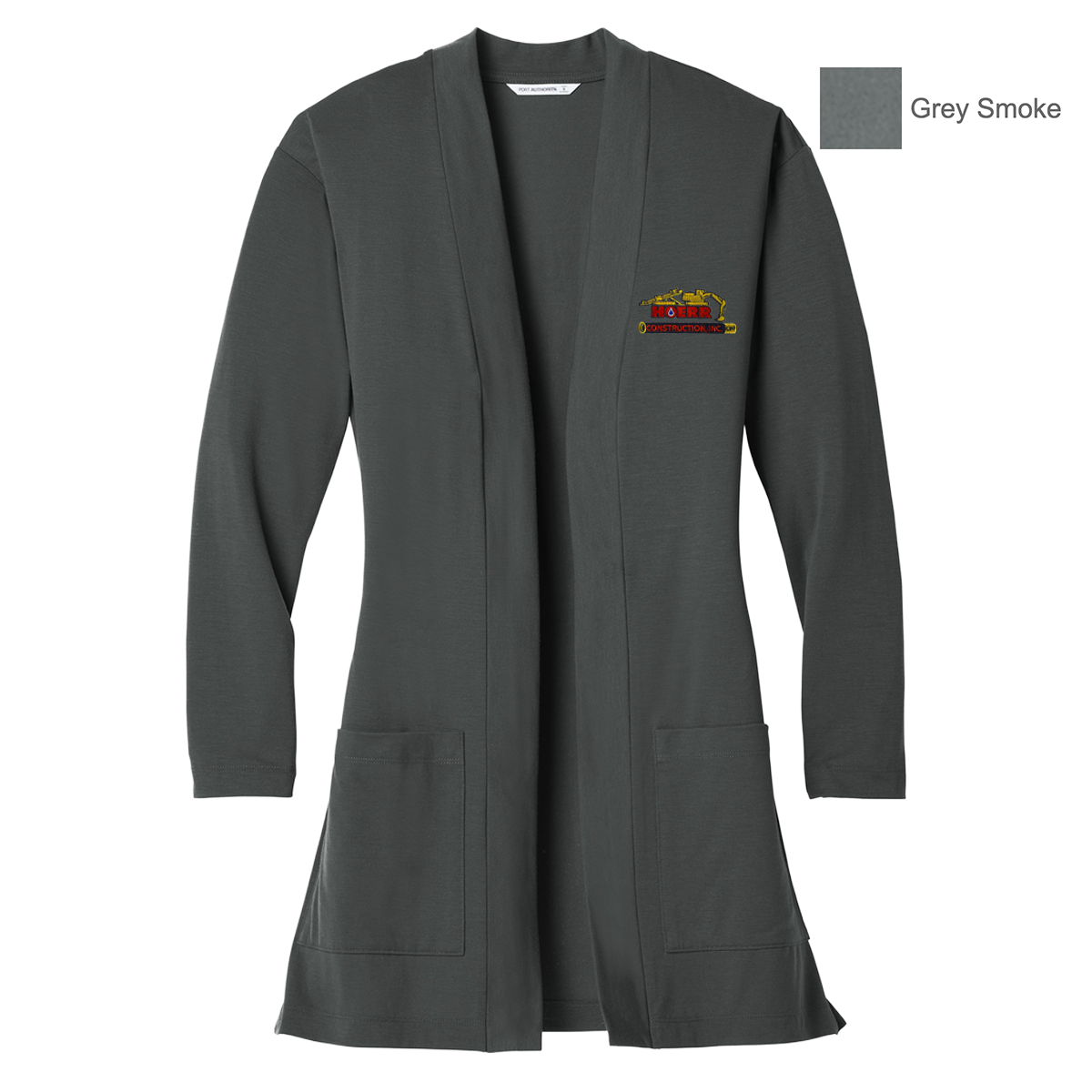 HC - Embroidered - Port Authority ® Women's Concept Long Pocket Cardigan