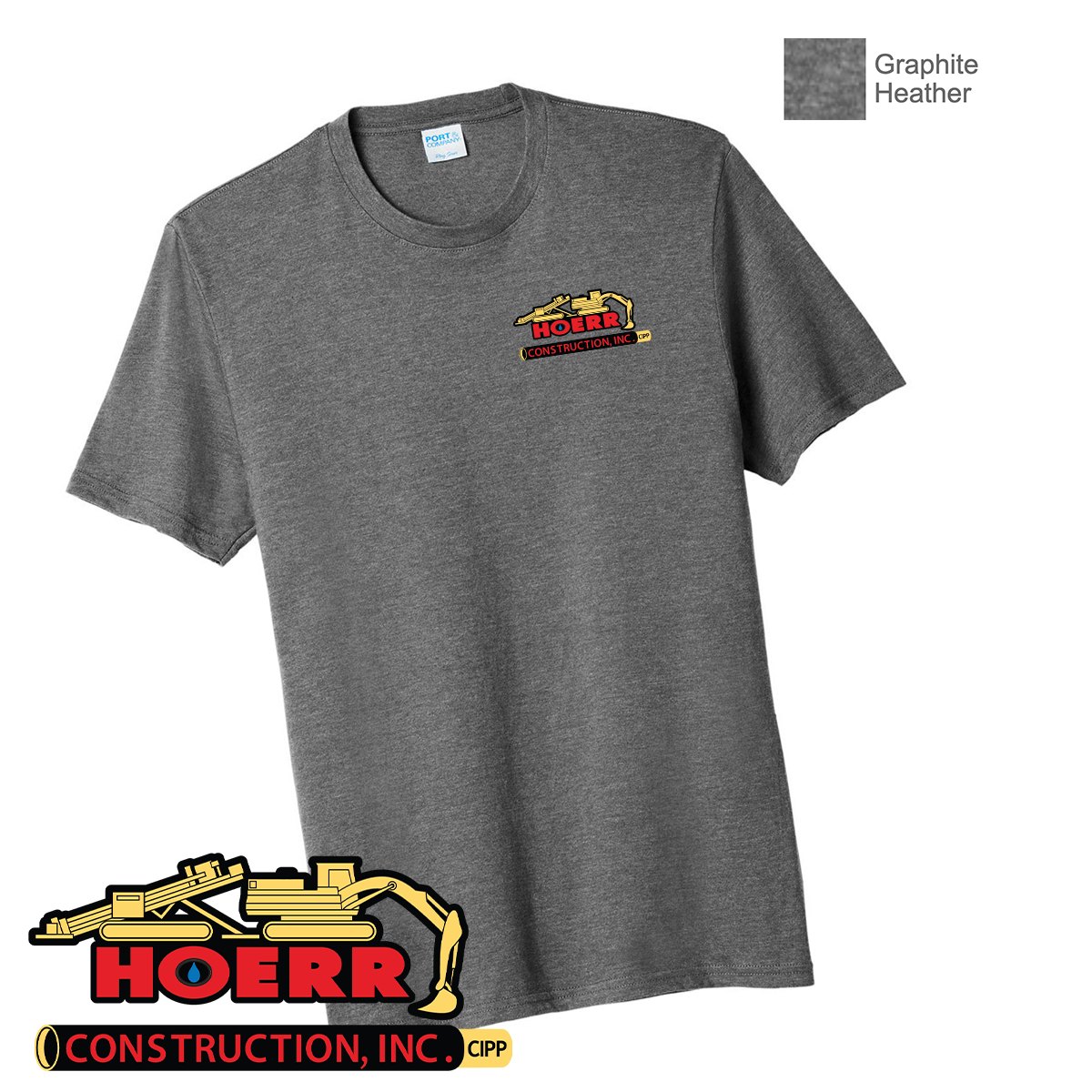 HC - Printed - Port & Co™ Tri-Blend Tee