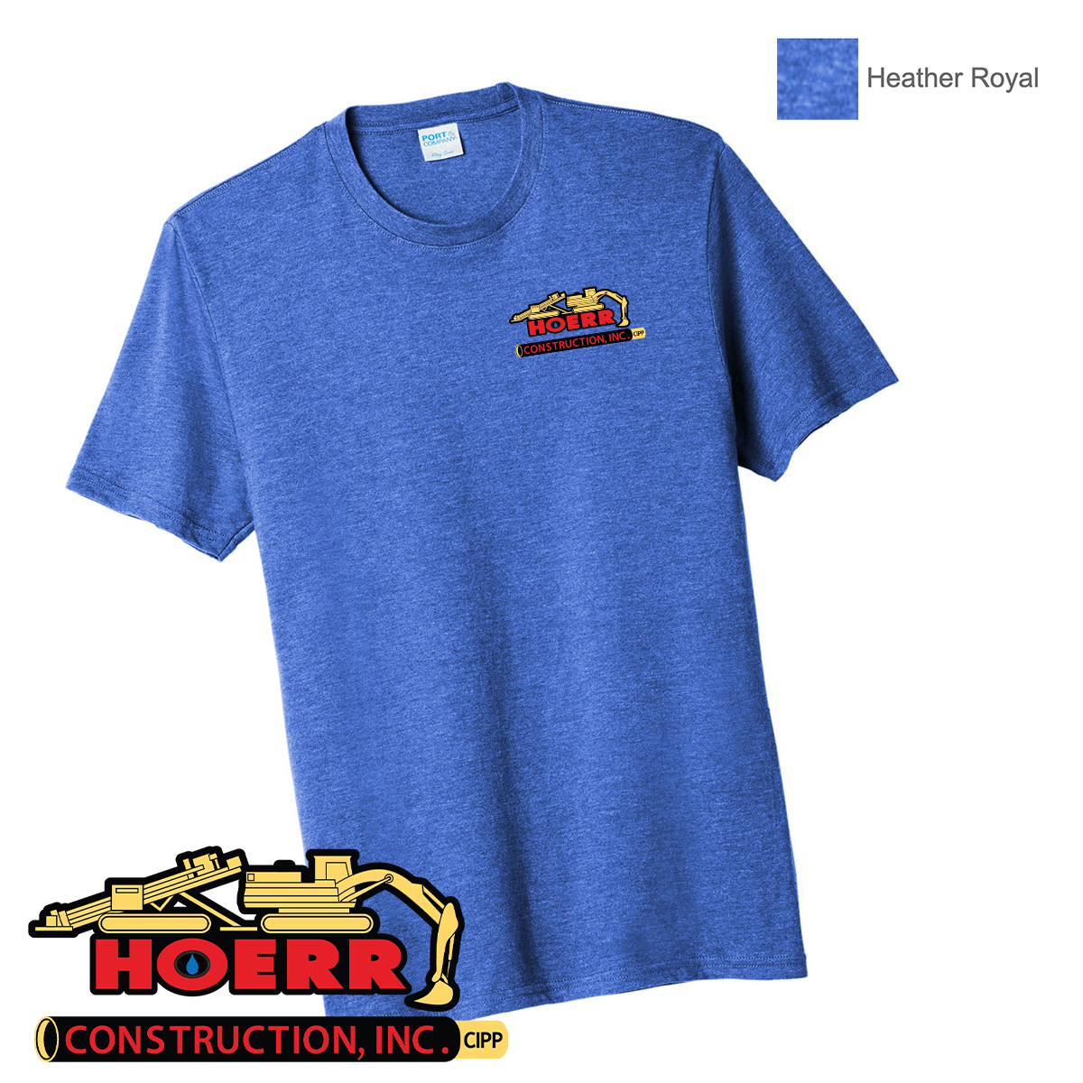 HC - Printed - Port & Co™ Tri-Blend Tee