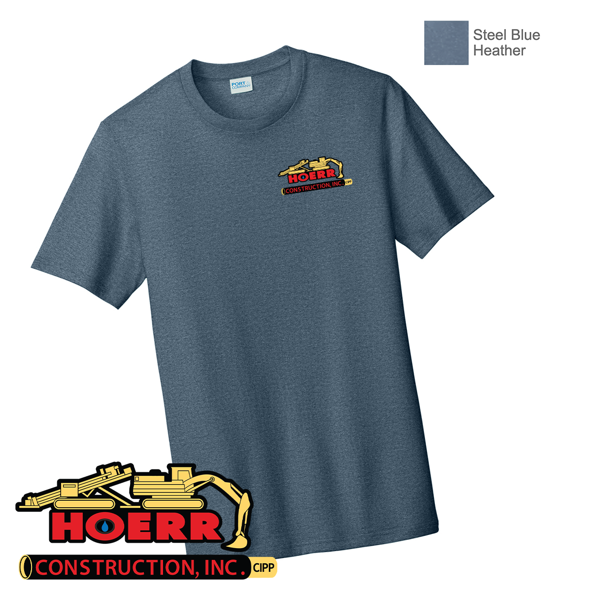 HC - Printed - Port & Co™ Tri-Blend Tee