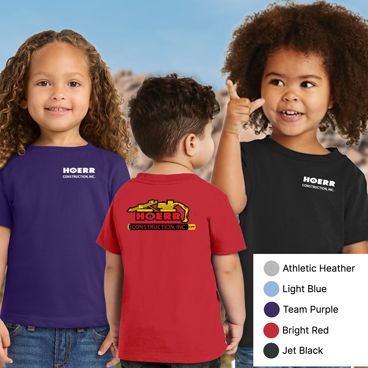 HC - Printed - Port & Co® Toddler Fan Favorite® Tee