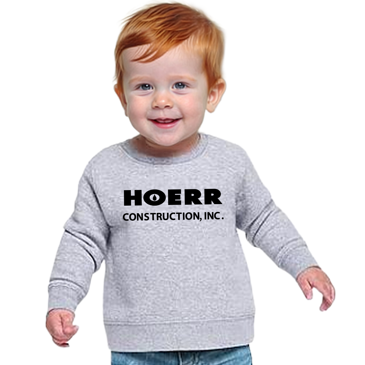HC - Printed - Rabbit Skins - Infant Crewneck Sweatshirt