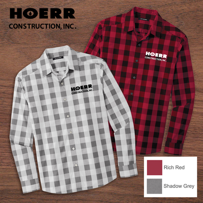 HC - Embroidered - Unisex Port Authority® Everyday Plaid Shirt