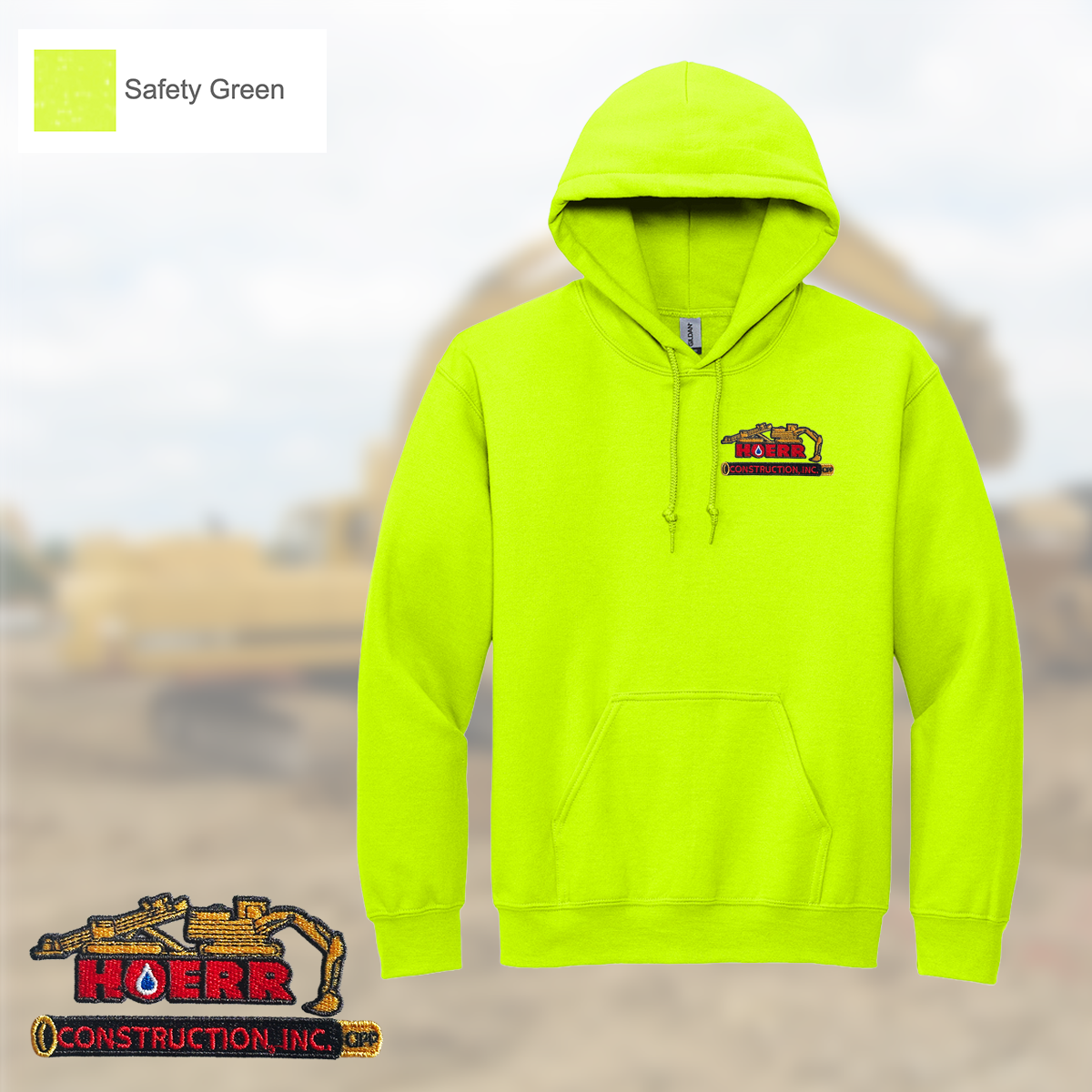 HC - Embroidered - Gildan® DryBlend® Pullover Hooded Sweatshirt
