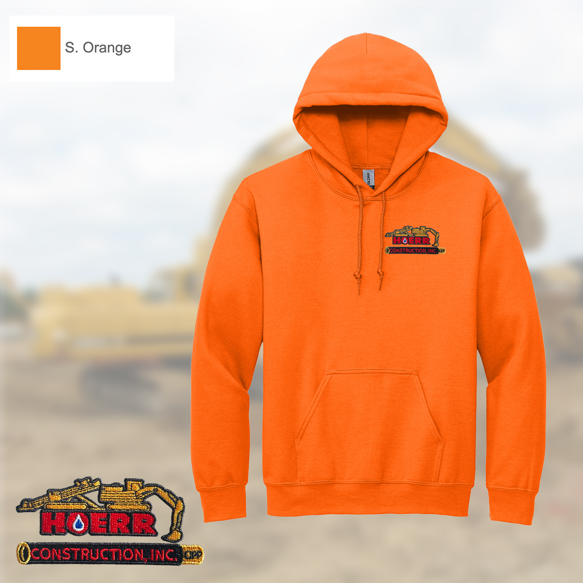 HC - Embroidered - Gildan® DryBlend® Pullover Hooded Sweatshirt