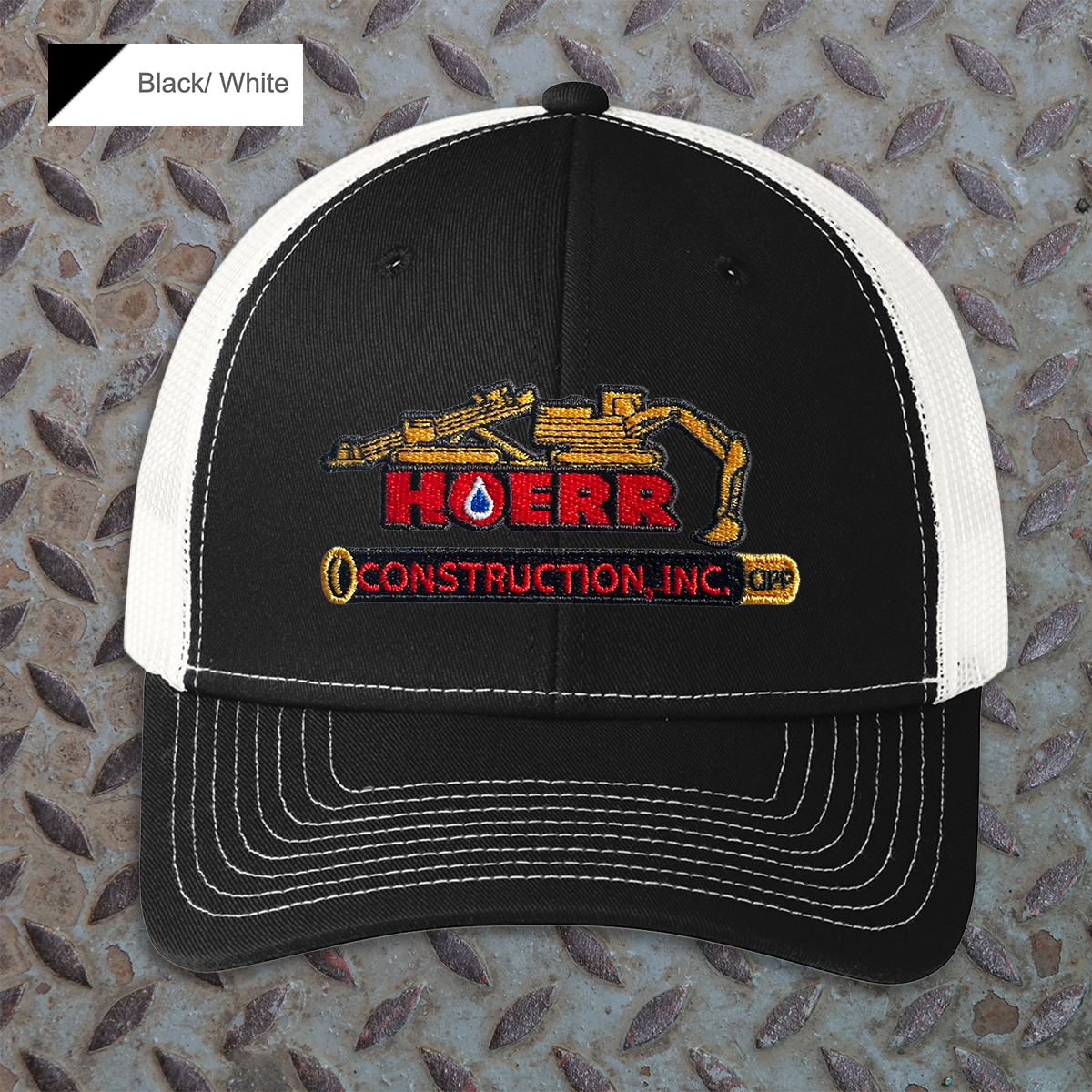 HC - Embroidered - Snapback Trucker Cap