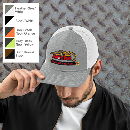 HC - Embroidered - Snapback Trucker Cap