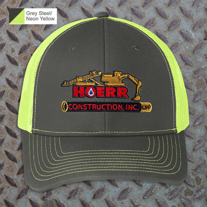 HC - Embroidered - Snapback Trucker Cap