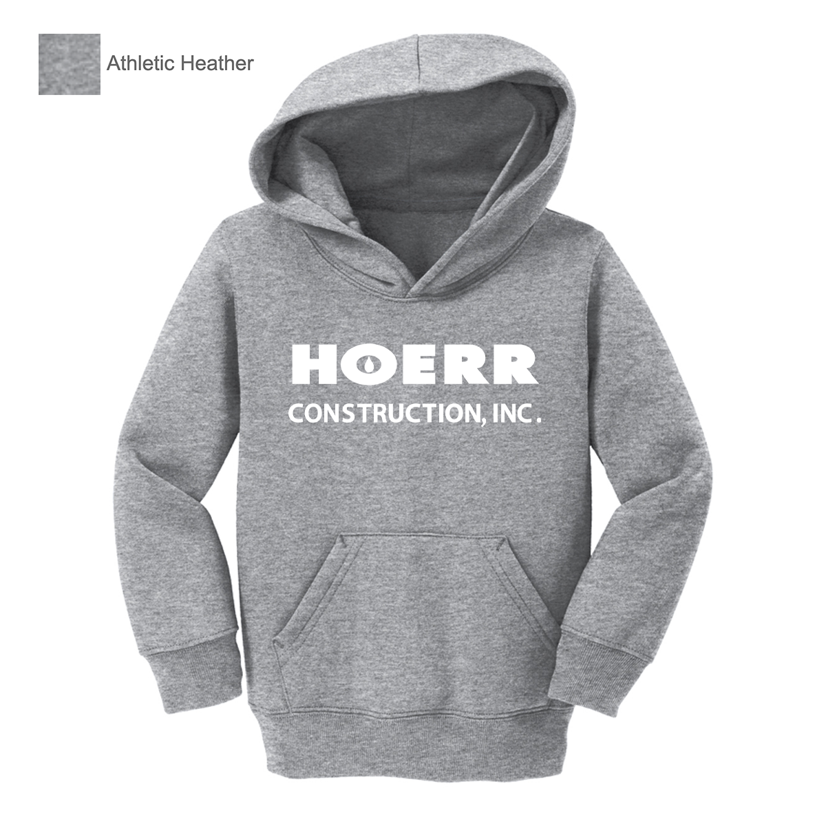 HC - Printed - Port & Co™ Toddler Core Fleece Pullover Hooded Sweatshirt