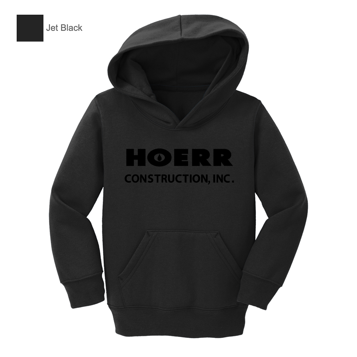 HC - Printed - Port & Co™ Toddler Core Fleece Pullover Hooded Sweatshirt
