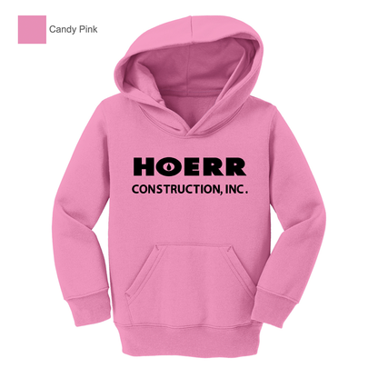 HC - Printed - Port & Co™ Toddler Core Fleece Pullover Hooded Sweatshirt