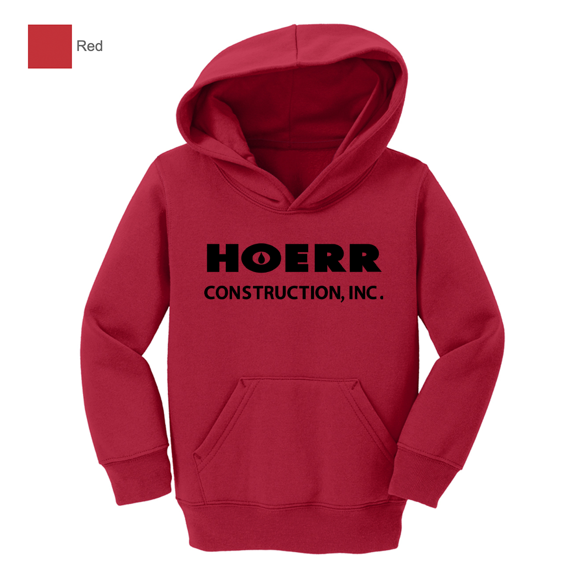 HC - Printed - Port & Co™ Toddler Core Fleece Pullover Hooded Sweatshirt
