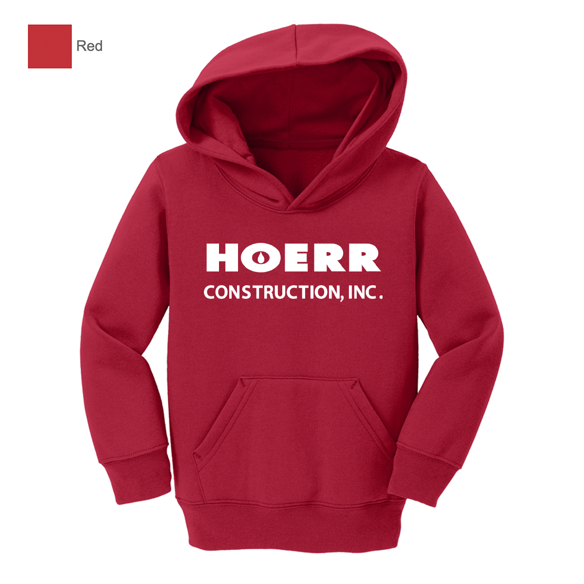 HC - Printed - Port & Co™ Toddler Core Fleece Pullover Hooded Sweatshirt