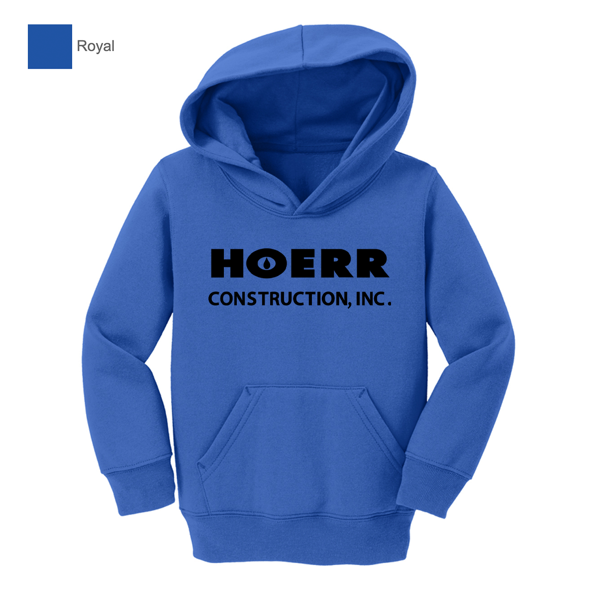 HC - Printed - Port & Co™ Toddler Core Fleece Pullover Hooded Sweatshirt
