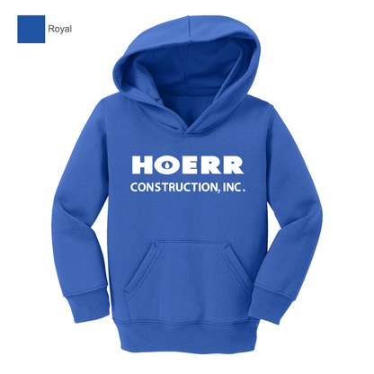 HC - Printed - Port & Co™ Toddler Core Fleece Pullover Hooded Sweatshirt