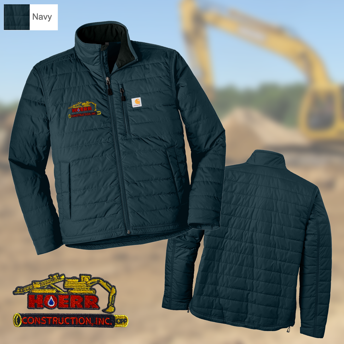 HC - Embroidered - Unisex Carhartt® Gilliam Jacket