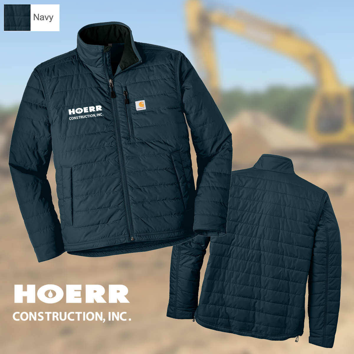 HC - Embroidered - Unisex Carhartt® Gilliam Jacket