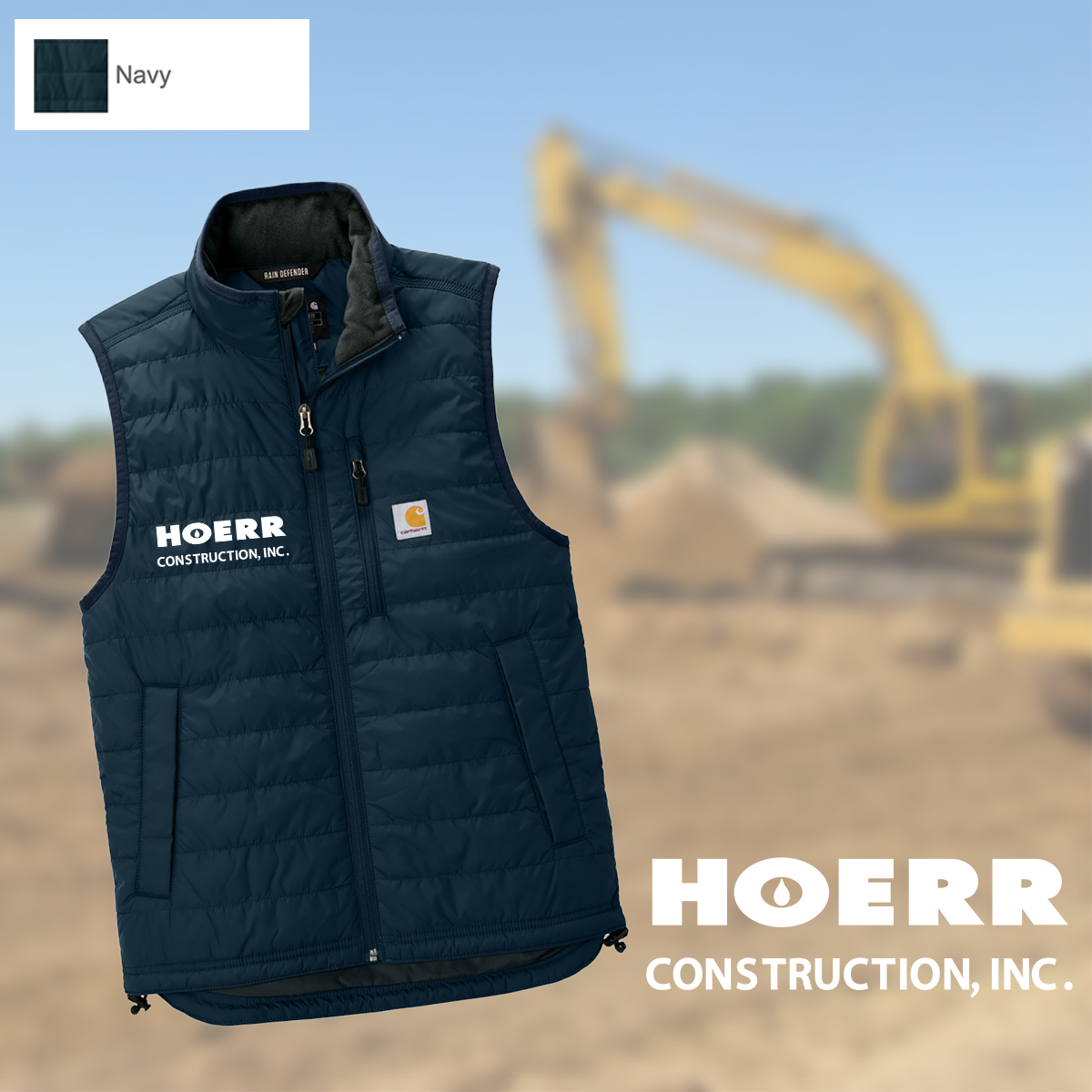 HC - Embroidered - Unisex Carhartt® Gilliam Vest