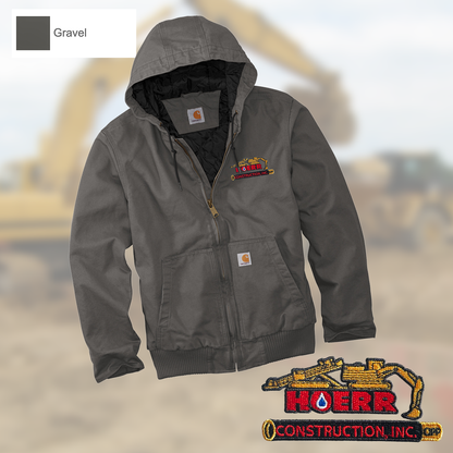 HC - Embroidered - Carhartt® Washed Duck Active Jac - (Loose Fit)