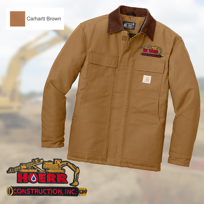 HC - Embroidered - Carhartt® Duck Traditional Coat