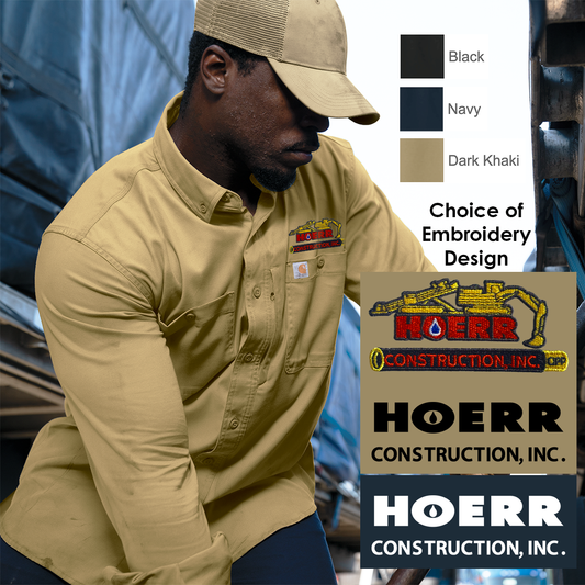 HC - Embroidered - Carhartt® Rugged Professional™ Series Long Sleeve Shirt