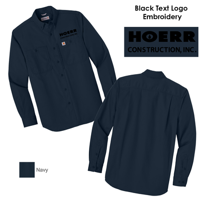 HC - Embroidered - Carhartt® Rugged Professional™ Series Long Sleeve Shirt