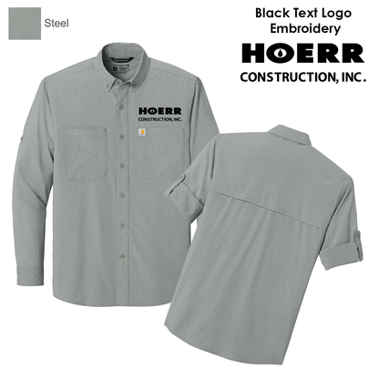 HC - Embroidered - Carhartt Force® Sun Defender™ Long Sleeve Shirt