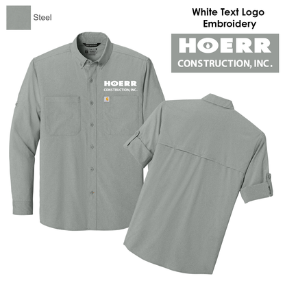 HC - Embroidered - Carhartt Force® Sun Defender™ Long Sleeve Shirt