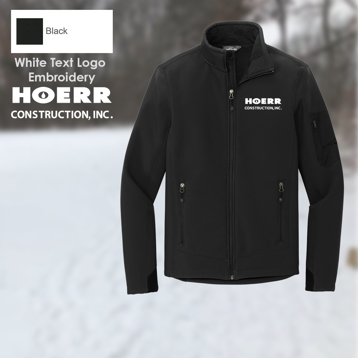 HC - Embroidered - Eddie Bauer® Rugged Ripstop Soft Shell Jacket