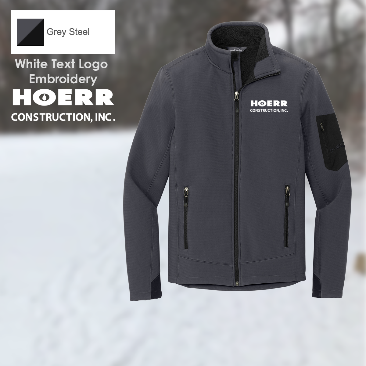 HC - Embroidered - Eddie Bauer® Rugged Ripstop Soft Shell Jacket