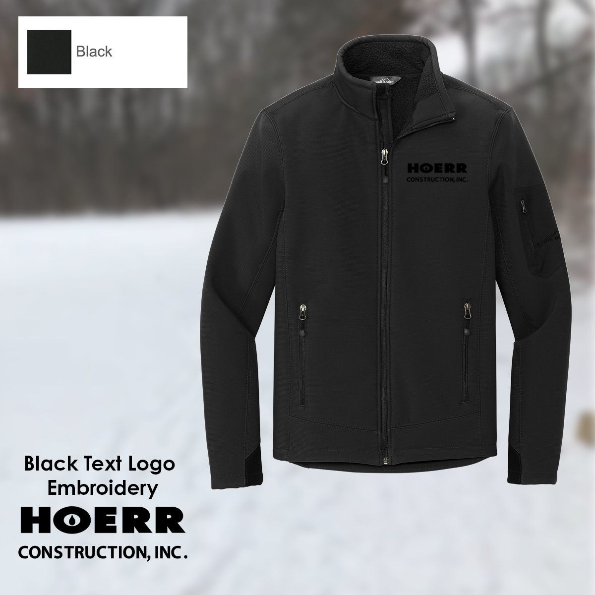 HC - Embroidered - Eddie Bauer® Rugged Ripstop Soft Shell Jacket