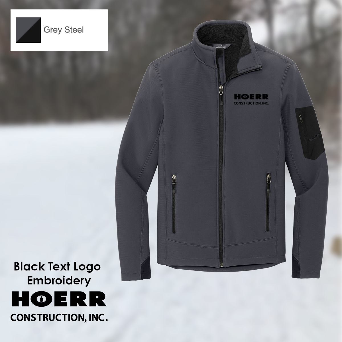 HC - Embroidered - Eddie Bauer® Rugged Ripstop Soft Shell Jacket