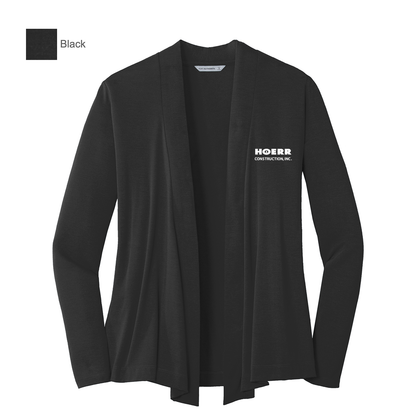 HC - Embroidered - Port Authority® Women's Concept Open Cardigan