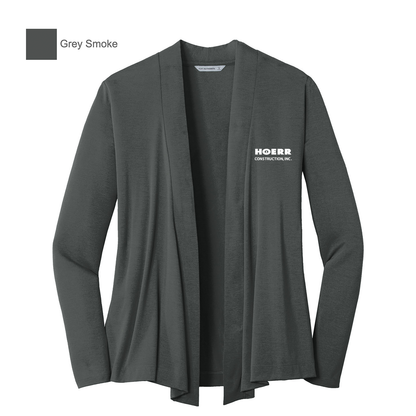 HC - Embroidered - Port Authority® Women's Concept Open Cardigan