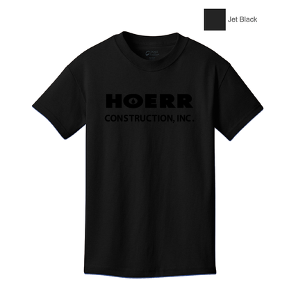 HC - Printed - Port & Co™ Youth Core Cotton Tee