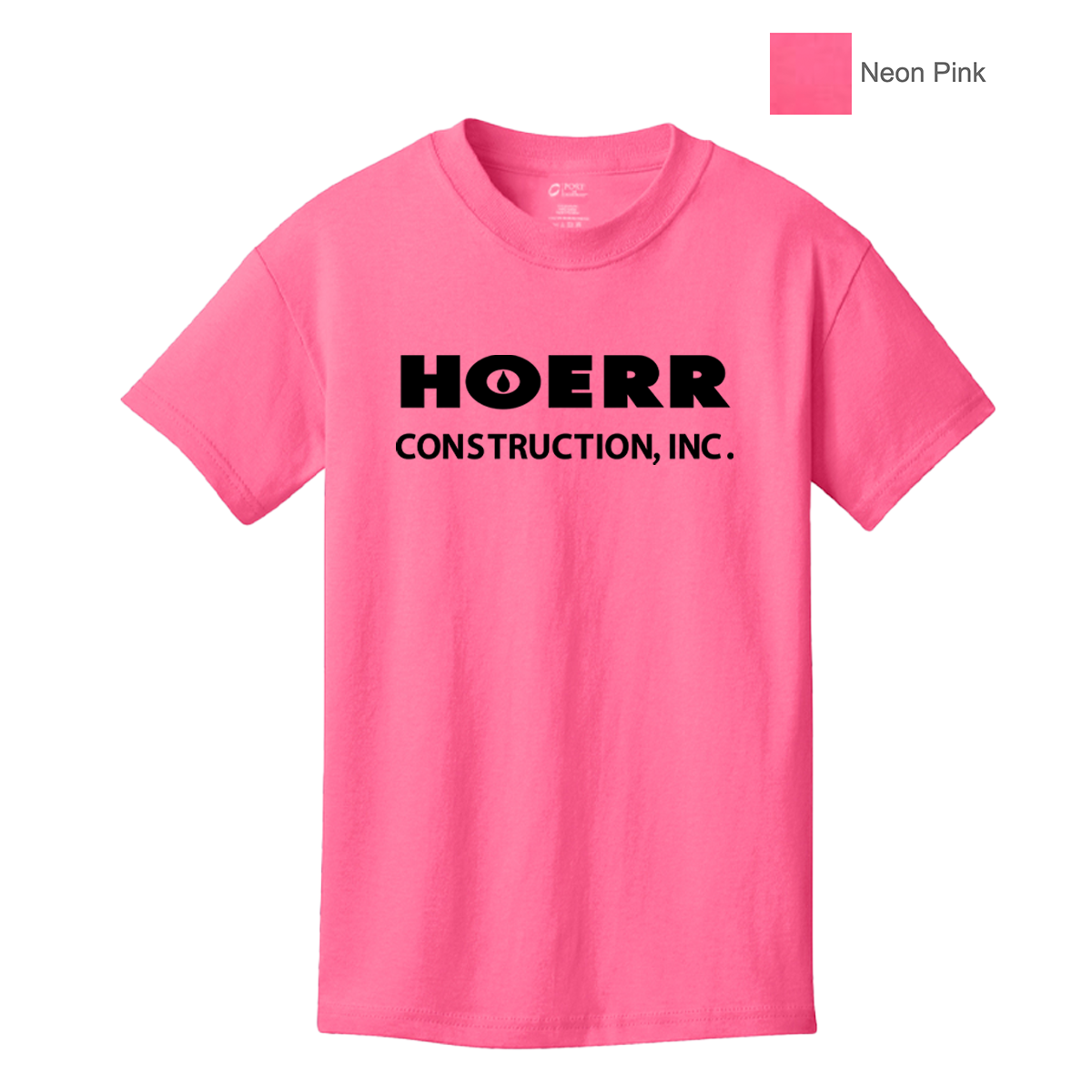 HC - Printed - Port & Co™ Youth Core Cotton Tee