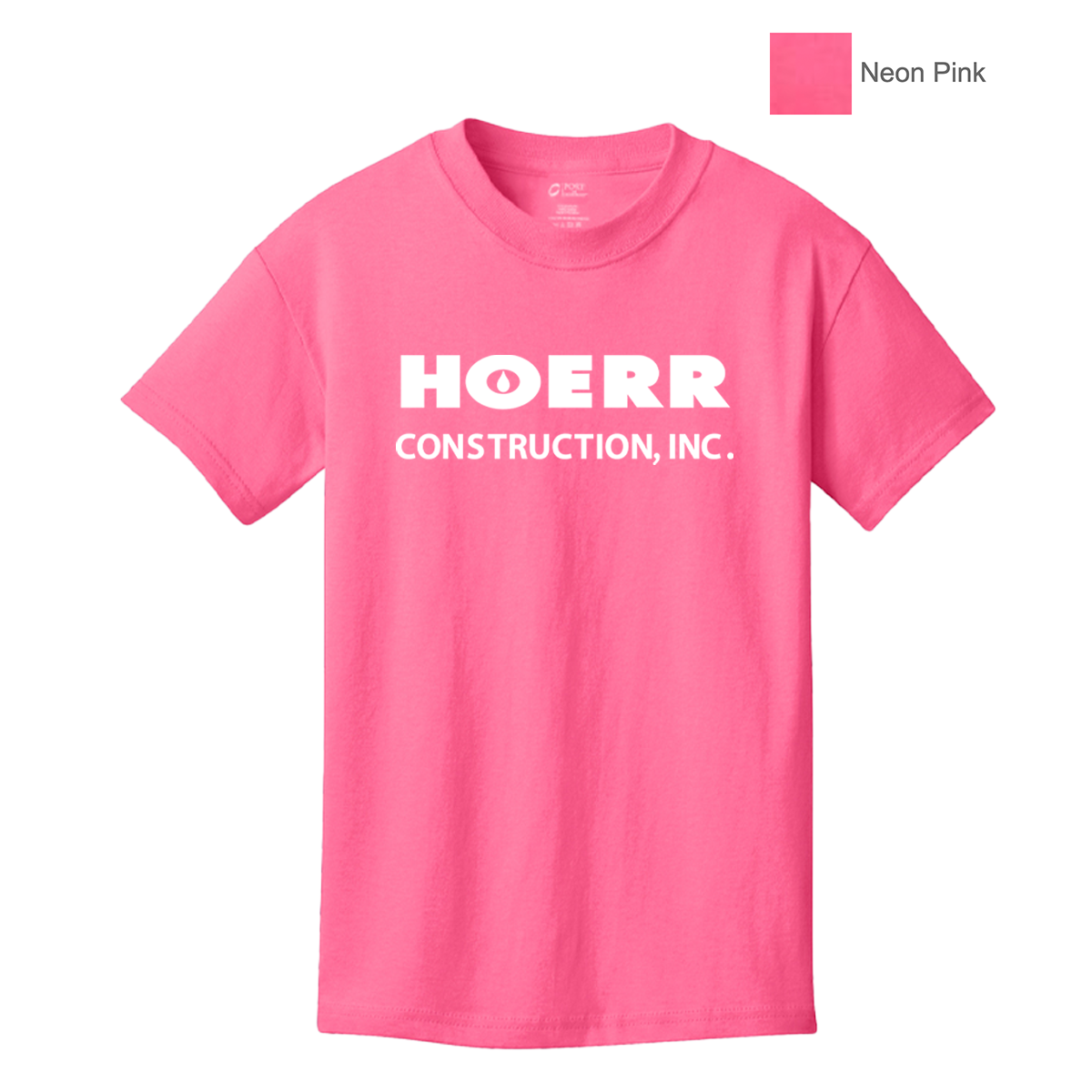 HC - Printed - Port & Co™ Youth Core Cotton Tee