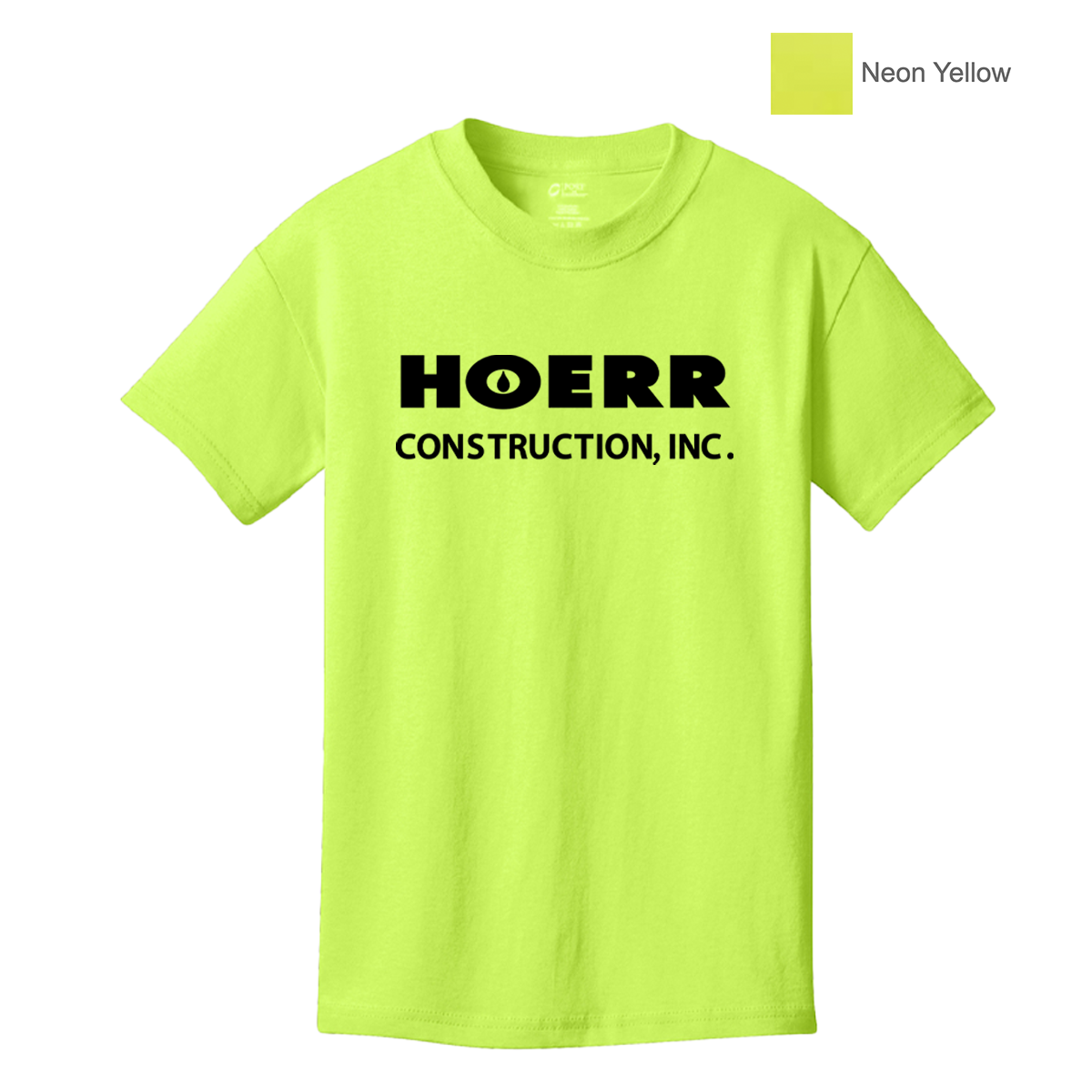 HC - Printed - Port & Co™ Youth Core Cotton Tee