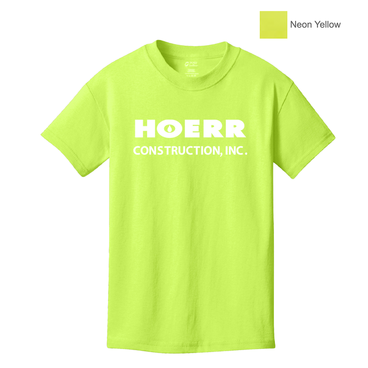 HC - Printed - Port & Co™ Youth Core Cotton Tee