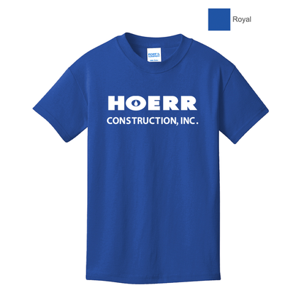 HC - Printed - Port & Co™ Youth Core Cotton Tee