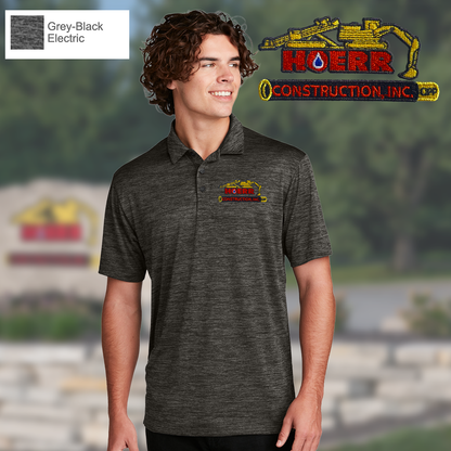 HC - Embroidered - Sport-Tek® PosiCharge® Electric Heather Polo