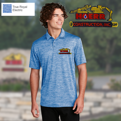 HC - Embroidered - Sport-Tek® PosiCharge® Electric Heather Polo