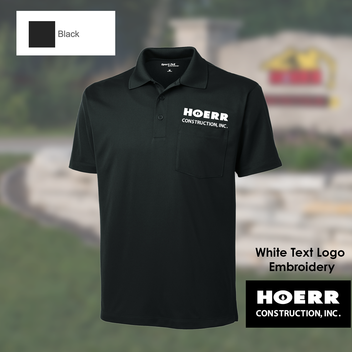 HC - Embroidered - Unisex Sport-Tek® Micropique Sport-Wick® Pocket Polo